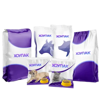 Упаковка товаров для животных